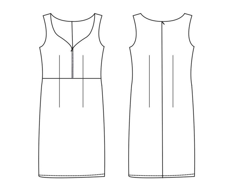 Robe JILL Patron de Couture image number 3