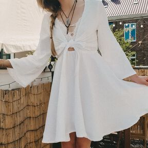 ROBE NOUÉE - T34-50