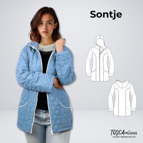 Patrons Veste matelassée SONTJE | Veste de transition 