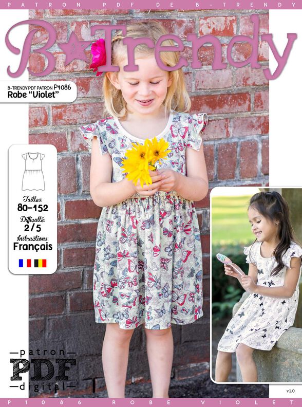 Robe VIOLET Patron de Couture  image number 2