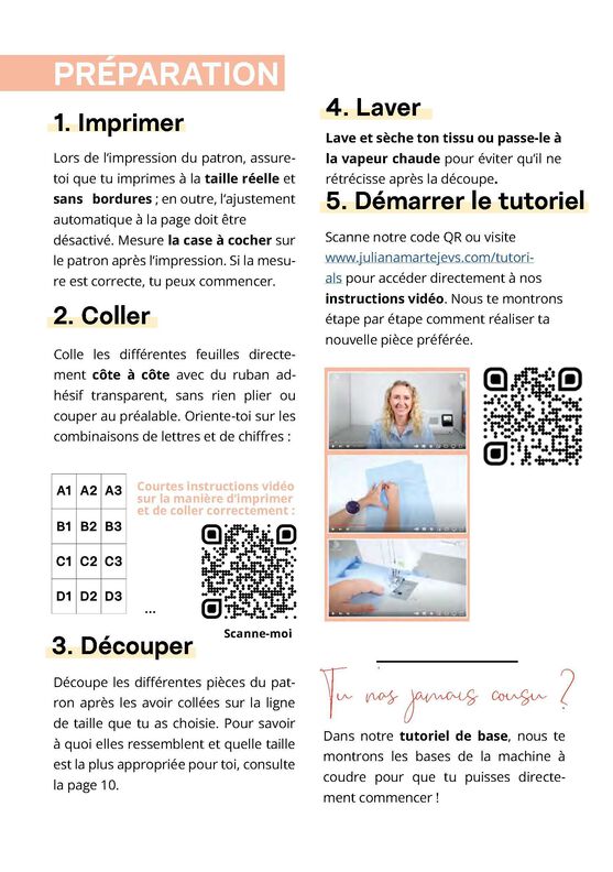 Robe Chemise Patron XS-XXXL. Robe chemisier Patron image number 7