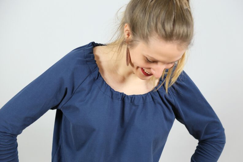 Madame EMMA T-shirt à manches raglan XS-XXL - couture image number 3