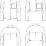 Chemise Patron XS-XXXL. Blouse Patron de couture thumbnail number 7