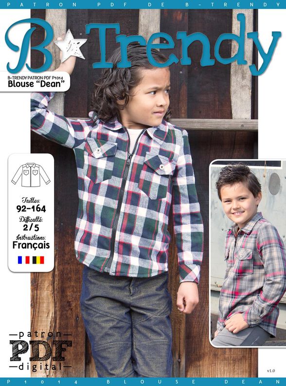 Blouse DEAN Patron de Couture image number 1