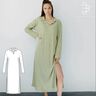 Robe Polo à manches longues XS-XXXL, Patron de couture thumbnail number 1