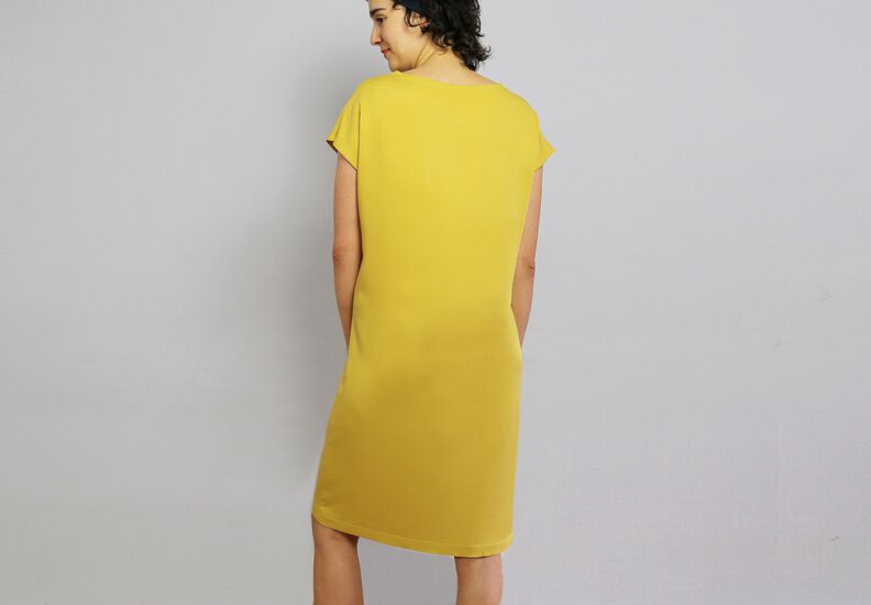 Madame KONNI Robe avec poche XS-XXL - couture image number 2