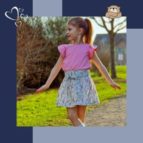 Loretta: jolie jupe pour les filles (56-122)