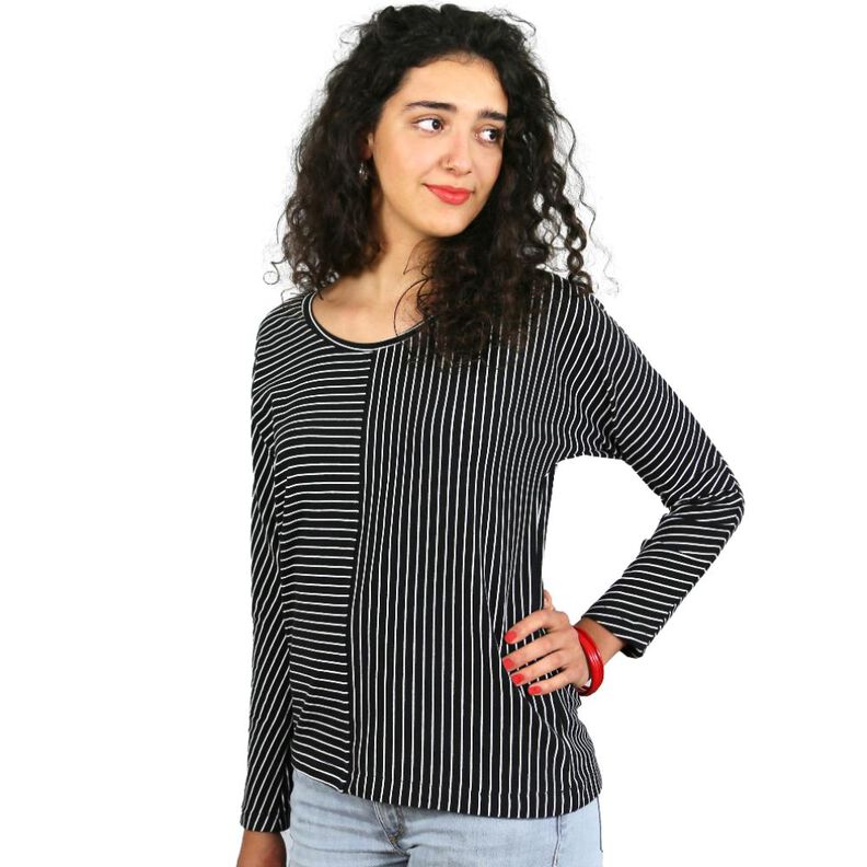 Madame JETTE T-Shirt à manches chauve-souris XS-L - couture image number 1