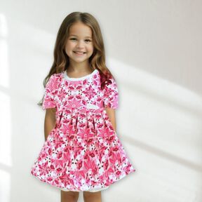 Robe d'enfant Louann 2 tailles 98-140 Patron