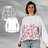 Patrons Femme Sweater Pia | T-shirt oversize | Pullover thumbnail number 1