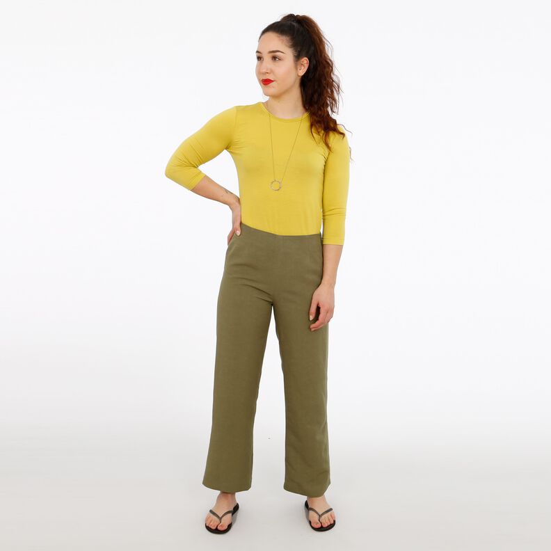 Madame ELENA - Pantalon taille haute image number 7