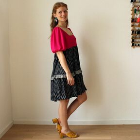 Robe ou top d'été à manches bouffantes « Natalie », 36-56