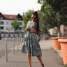 Robe Tonalco | Manches Longues et Cloche | Robe d'Automne thumbnail number 8
