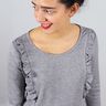Madame SARA - shirt cool à petits volants XS-XXL  thumbnail number 5