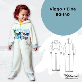 Jumpsuit Vigo+Elna Gr. 80-140 Patron
