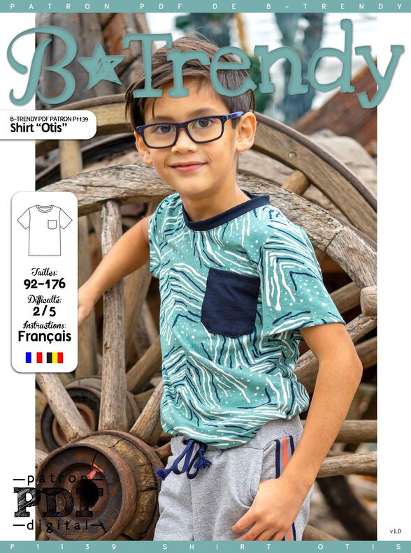 Shirt  "Otis" Patron de Couture  image number 2