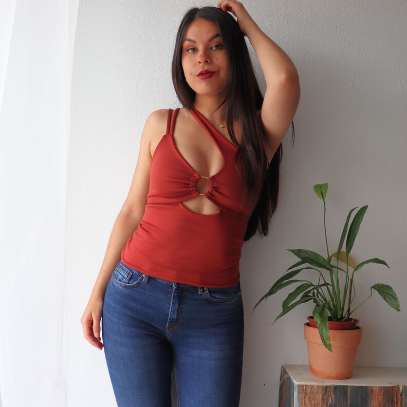 Xalli | Bikini, Top et Jupe Asymétrique avec Anneau image number 5