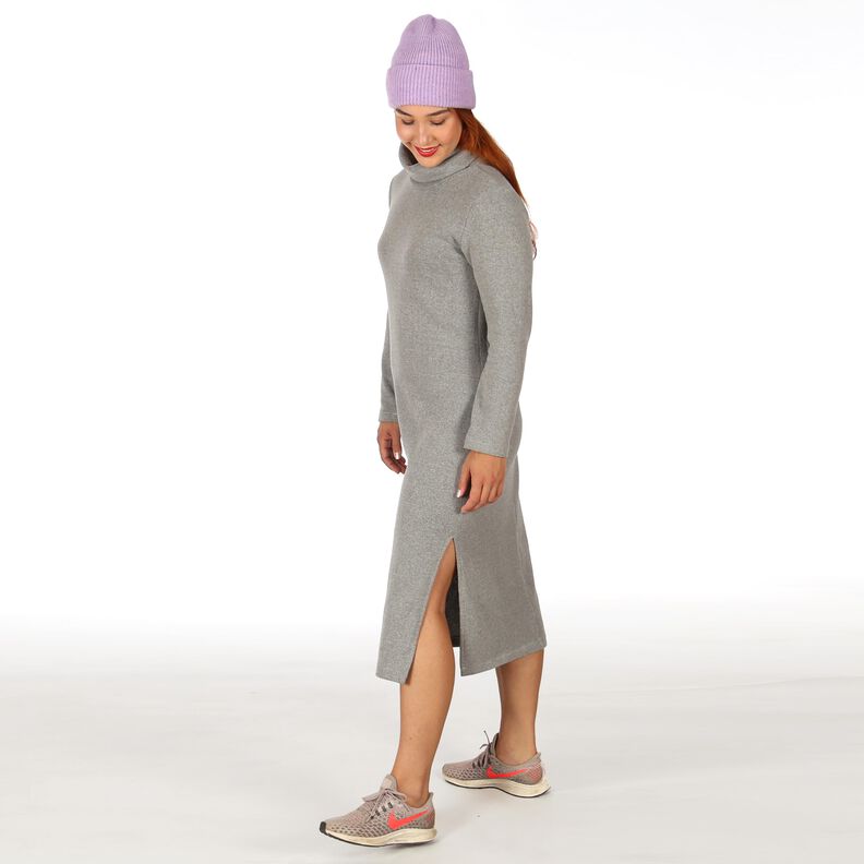 Robe droite fendue - Madame NORA - XS-XXL image number 10