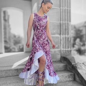Adorable Marcellina - robe maxi féminine (32-46)