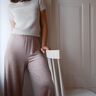 PANTALON TAILLE HAUTE / Culotte T34-44 thumbnail number 8
