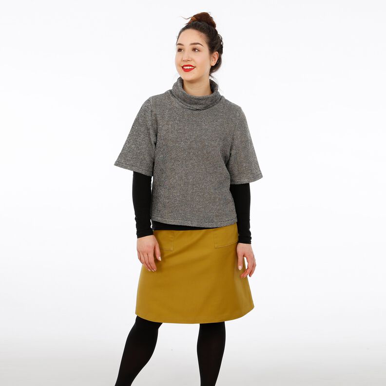 Madame DÖRTE - col roulé à manches courtes XS-XXL image number 2