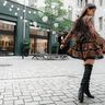 Robe Tonalco | Manches Longues et Cloche | Robe d'Automne thumbnail number 6