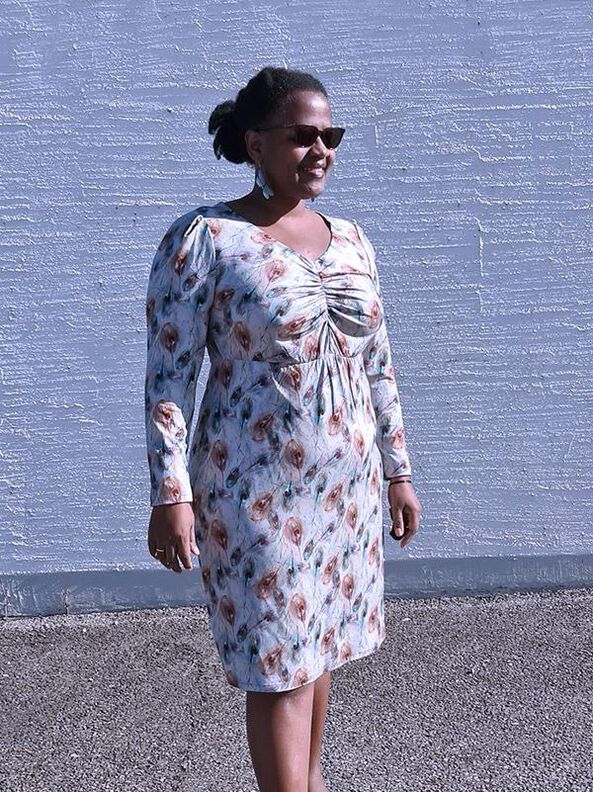 Robe ou Top ESA 34-54 PDF A4, A0 image number 5