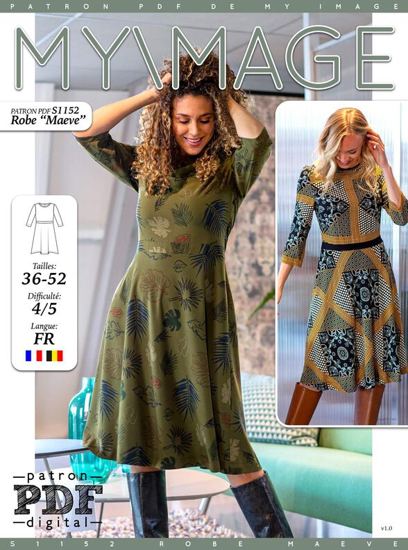 Robe Maeve Patron de Couture  image number 2