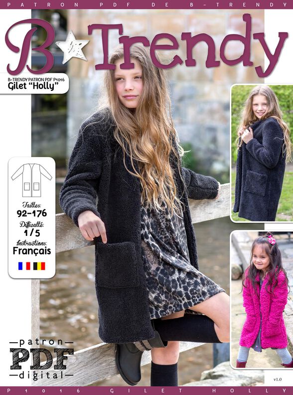 Gilet HOLLY Patron de Couture image number 1