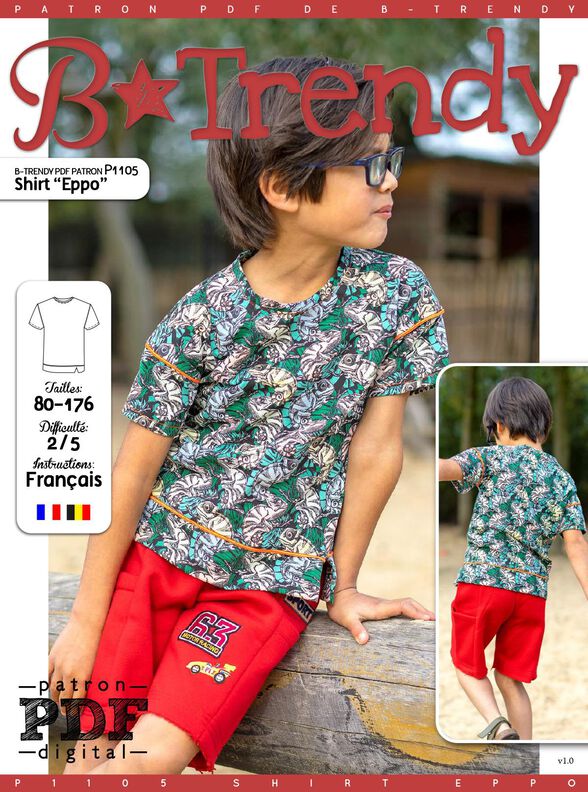 Shirt EPPO Patron de Couture image number 2