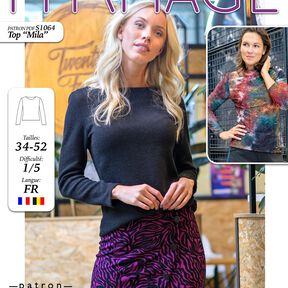 Top MILA Patron de Couture