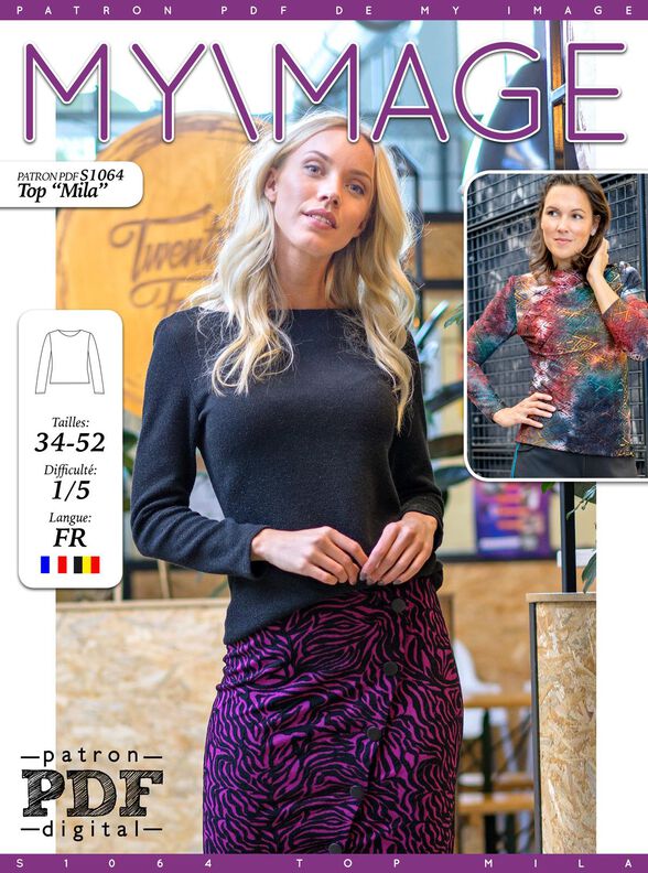Top MILA Patron de Couture image number 2