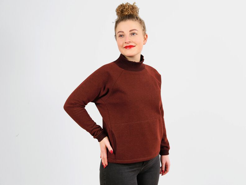 Madame BETTI - sweat chauve-souris avec poche XS-XXL image number 4