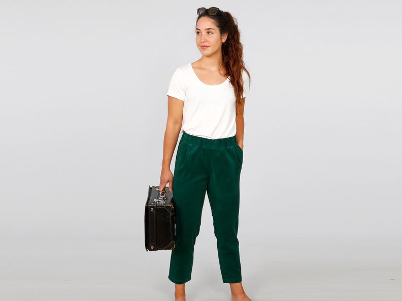 Madame HANNA - pantalon à taille élastique XS-XXL image number 2