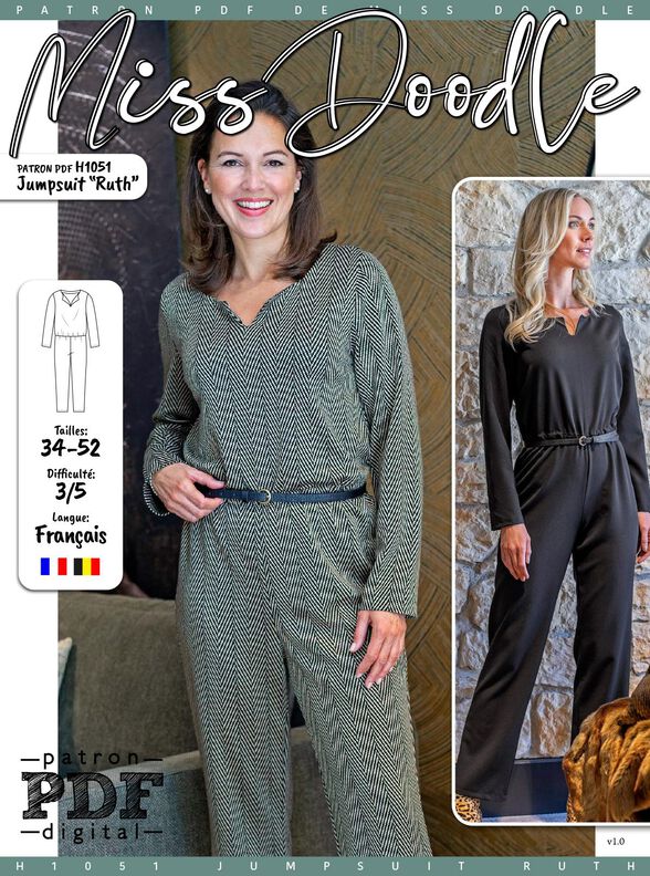 Jumpsuit Ruth Patron de Couture image number 2