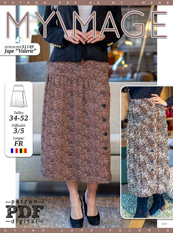 Jupe Valerie Patron de Couture image number 2