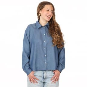 Madame RUTH - Chemise froncée et élastiquée  -  XS-XXL