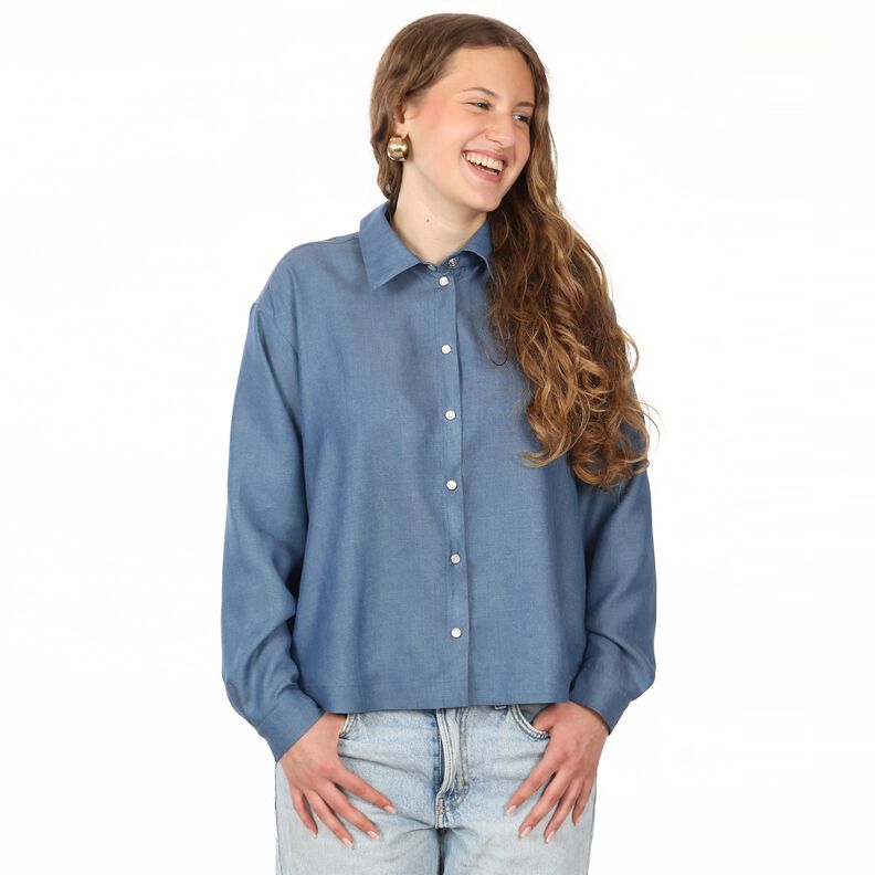 Madame RUTH - Chemise froncée et élastiquée - XS-XXL image number 3