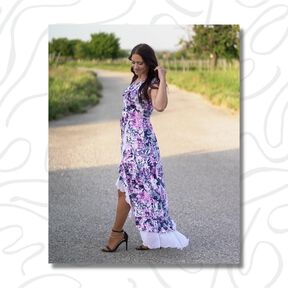 Adorable Marcellina - robe maxi féminine (32-46)