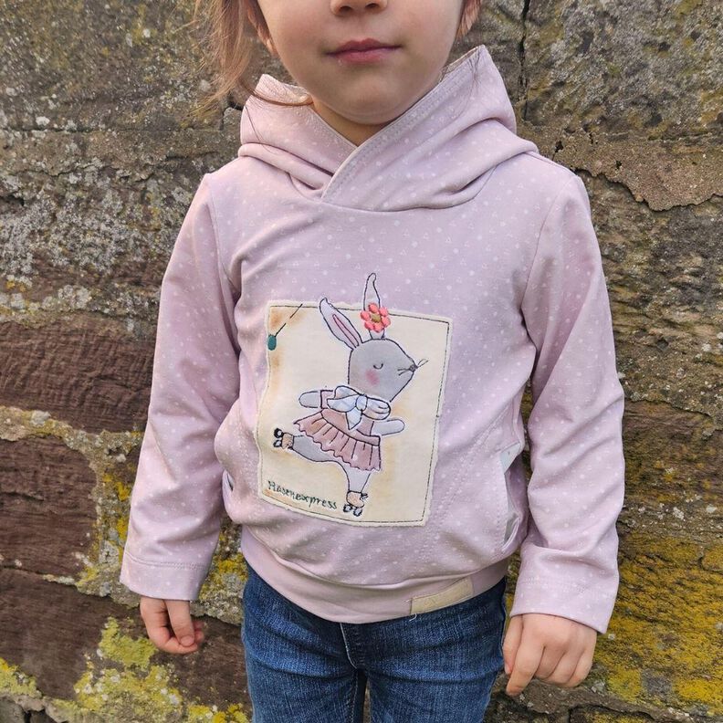 Hoodie pour enfants Ela+Kai t. 80-140 patron de couture image number 3