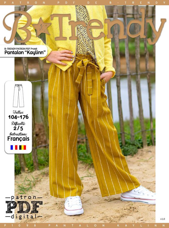 Pantalon KAYLINN Patron de Couture  image number 2