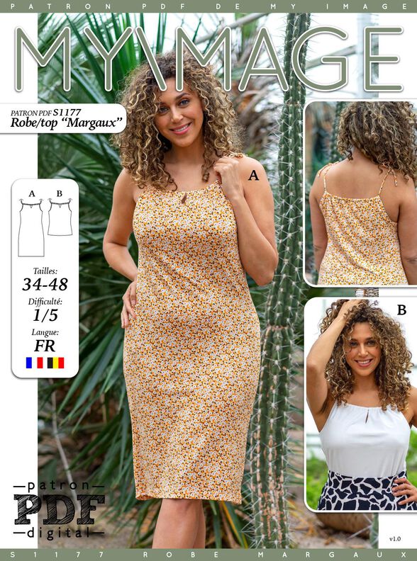 Robe/Top Margaux Patron de Couture image number 2