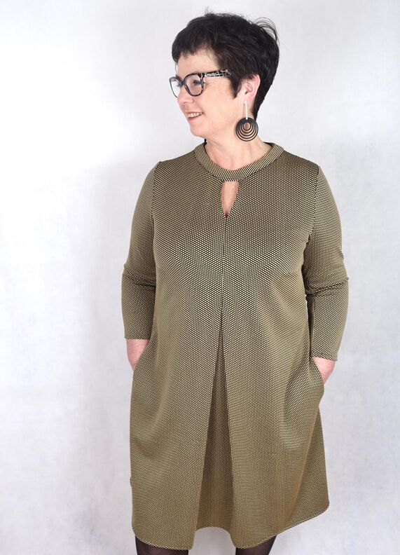 Robe Alix 34-52 PDF A4, A0 tutoriel imagé et détaillé image number 6