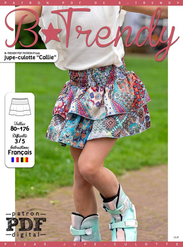 Jupe-culotte Callie de Couture image number 2