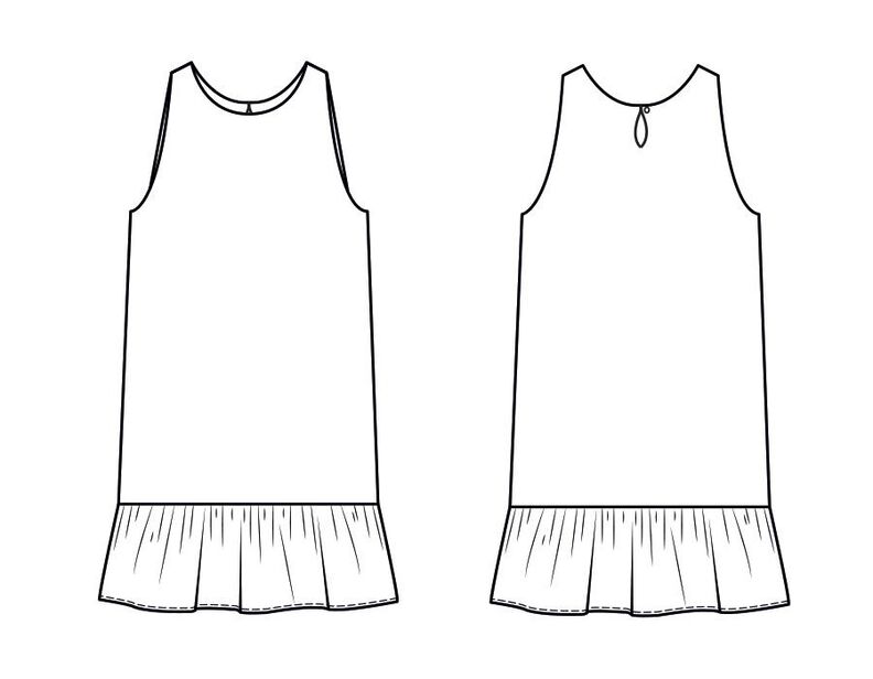 Robe Zara Patron de Couture image number 3