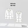 Veste Winnie "minni" tailles 80-158 Patron thumbnail number 5