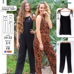 Jumpsuit BELLA Patron de Couture