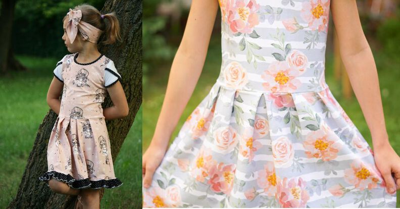Licata: La robe pour les filles (patron et tutoriel PDF) image number 5