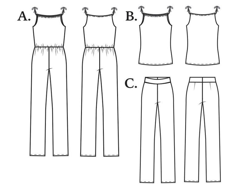 Jumpsuit BELLA Patron de Couture image number 3