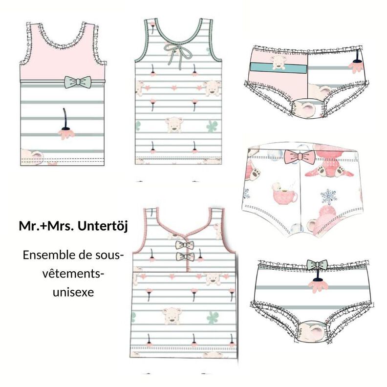 Sous-vêtements pour enfants tailles 92-140 Patron image number 2